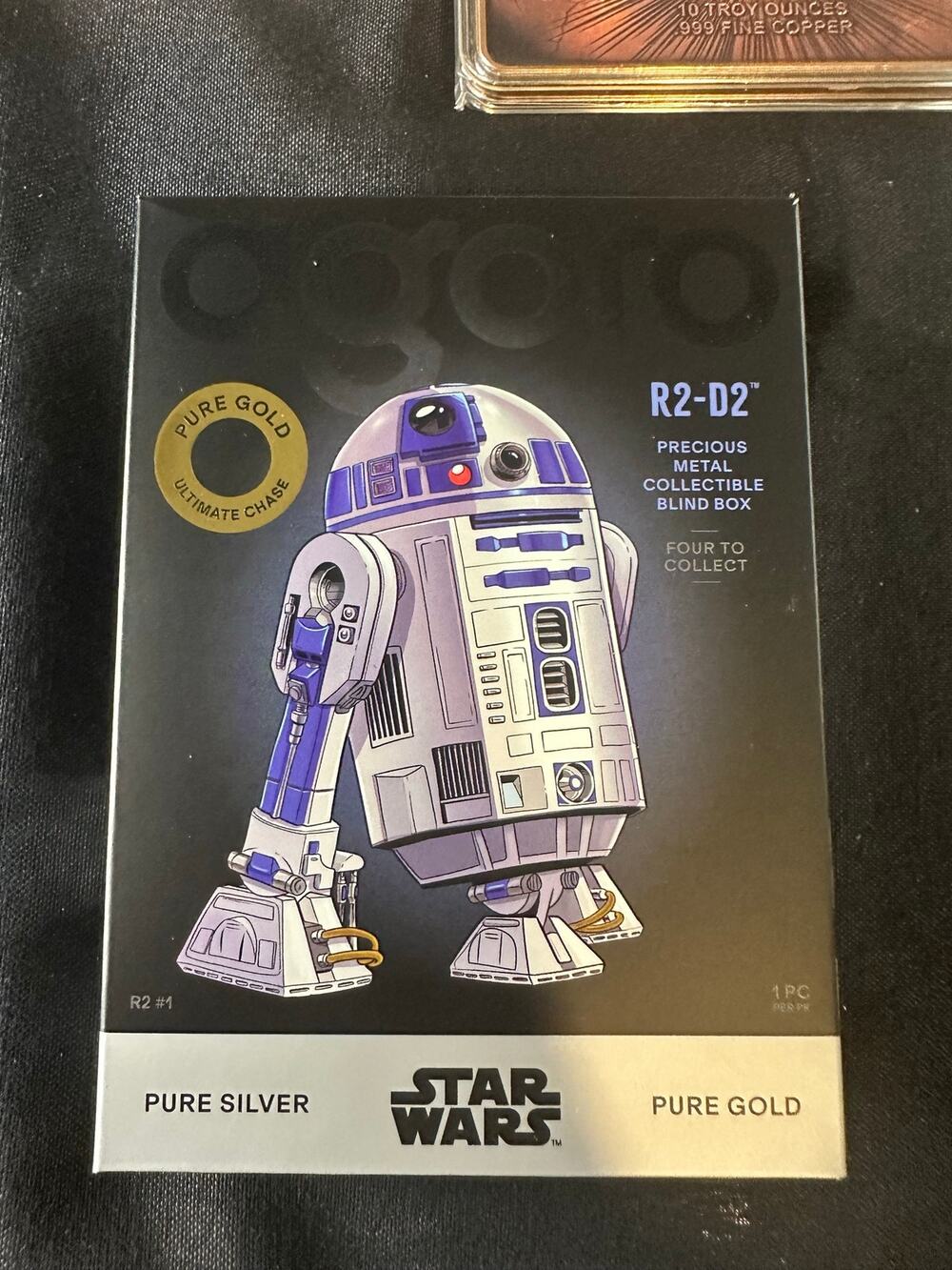 2026 Agoro Star Wars R2-D2 Tier 1 5g .999 Silver Foil 0699/3000